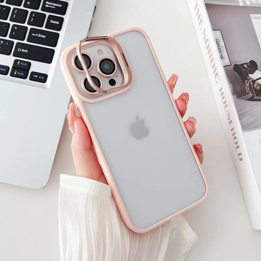 SAND PINK METAL AIR SKIN WITH CAMERA RING & CAMERA STAND