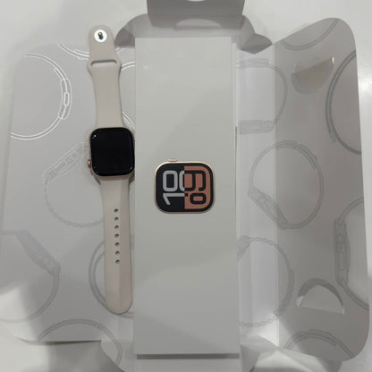   Apple Logo Watch Series 10  (With Free Nylon Straps)