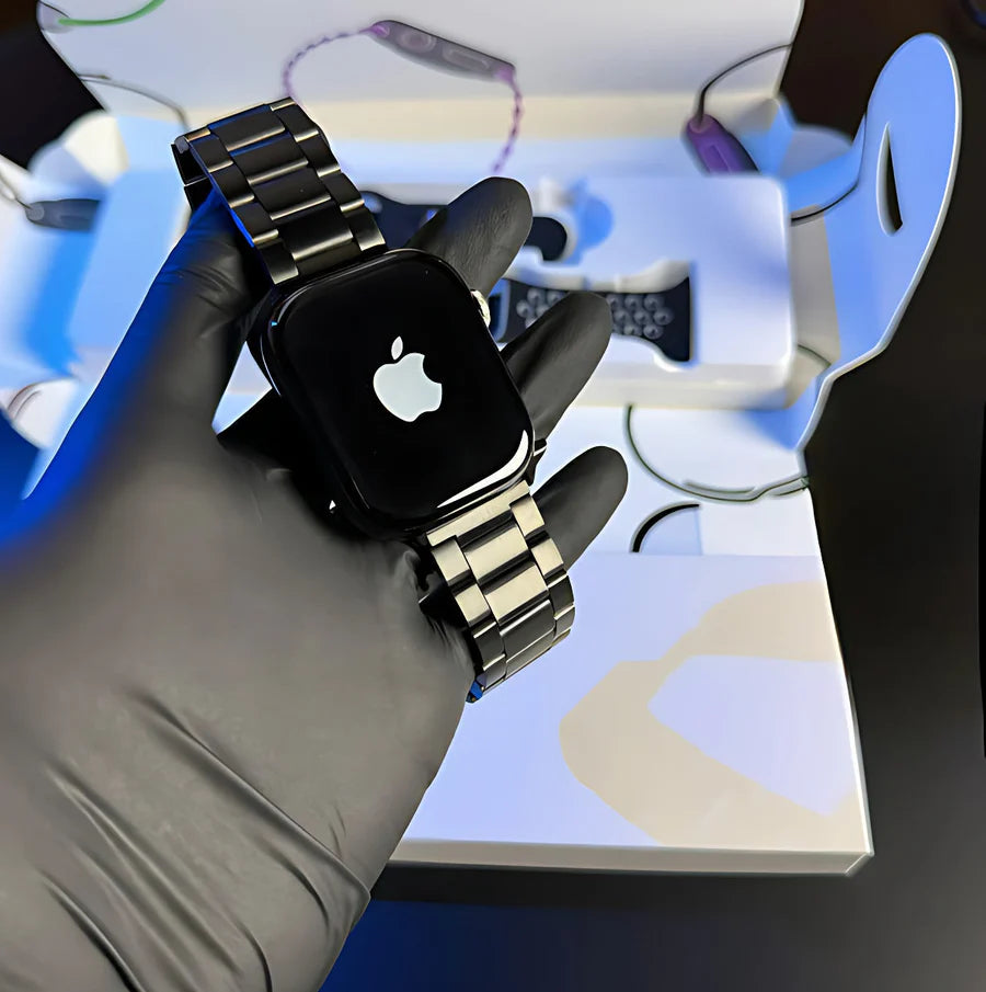 Apple Logo Watch Series 9 (Free nylon straps)