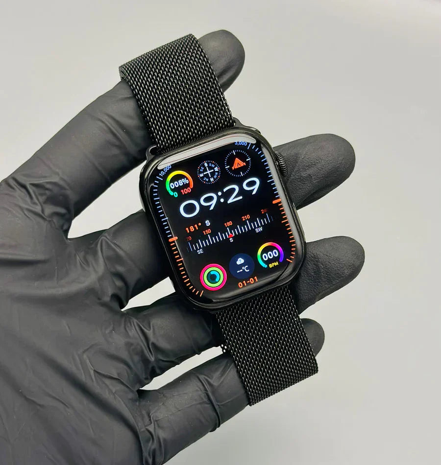   Apple Logo Watch Series 10  (With Free Nylon Straps)