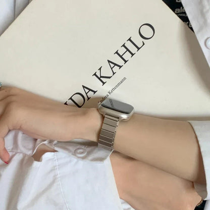 Luxury Metal Stainless Steel Strap For Apple Watch