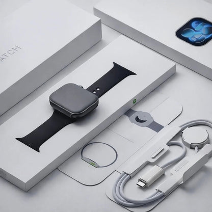 Apple Watch Series 11 With Nike Loop Band (Premium Master Copy) Nylon straps included